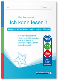 Ich kann lesen 1 - Ausgabe mit Artikelkennzeichnung (DaZ) - 1. Klasse