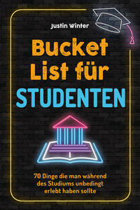 Vorderes Coverbild Bucket List für Studenten