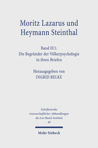 Moritz Lazarus und Heymann Steinthal