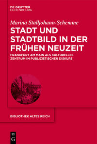 Vorderes Coverbild Stadt und Stadtbild in der Frühen Neuzeit