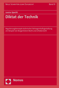 Vorderes Coverbild Diktat der Technik