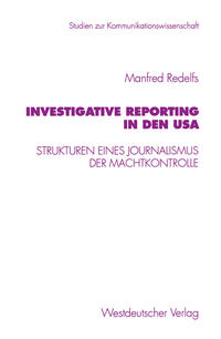 Vorderes Coverbild Investigative Reporting in den USA