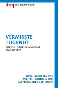 Vorderes Coverbild Vermisste Tugend?