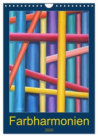 Farbharmonien (Wandkalender 2026 DIN A4 hoch), CALVENDO Monatskalender