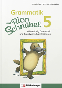 Vorderes Coverbild Grammatik mit Rico Schnabel, Klasse 5