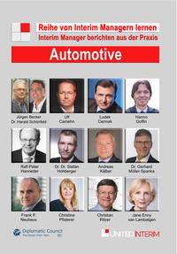 Vorderes Coverbild Automotive: Interim Manager berichten aus der Praxis