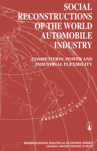 Vorderes Coverbild Social Reconstructions of the World Automobile Industry