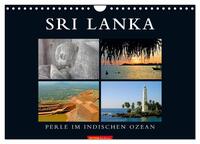 SRI LANKA (Wandkalender 2025 DIN A4 quer), CALVENDO Monatskalender