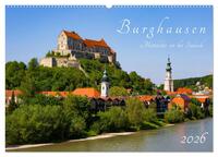 Burghausen - Mittelalter an der Salzach (Wandkalender 2026 DIN A2 quer), CALVENDO Monatskalender