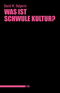 Vorderes Coverbild Was ist schwule Kultur?