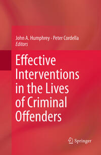 Vorderes Coverbild Effective Interventions in the Lives of Criminal Offenders