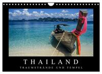 Thailand - Traumstrände und Tempel (Wandkalender 2025 DIN A4 quer), CALVENDO Monatskalender