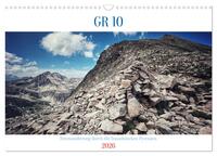 GR 10 Fernwanderweg durch die französischen Pyrenäen (Wandkalender 2026 DIN A3 quer), CALVENDO Monatskalender