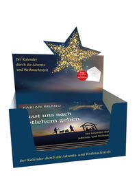 Lasst uns nach Betlehem gehen Adventskalender Display 2019