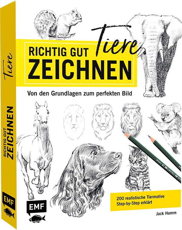 Richtig gut zeichnen – Tiere