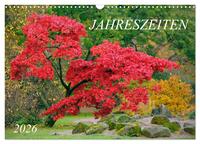 Jahreszeiten / 2026 (Wandkalender 2026 DIN A3 quer), CALVENDO Monatskalender