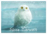 Süsse Tierwelt / CH-Version / Geburtstagskalender (Tischkalender 2025 DIN A5 quer), CALVENDO Monatskalender