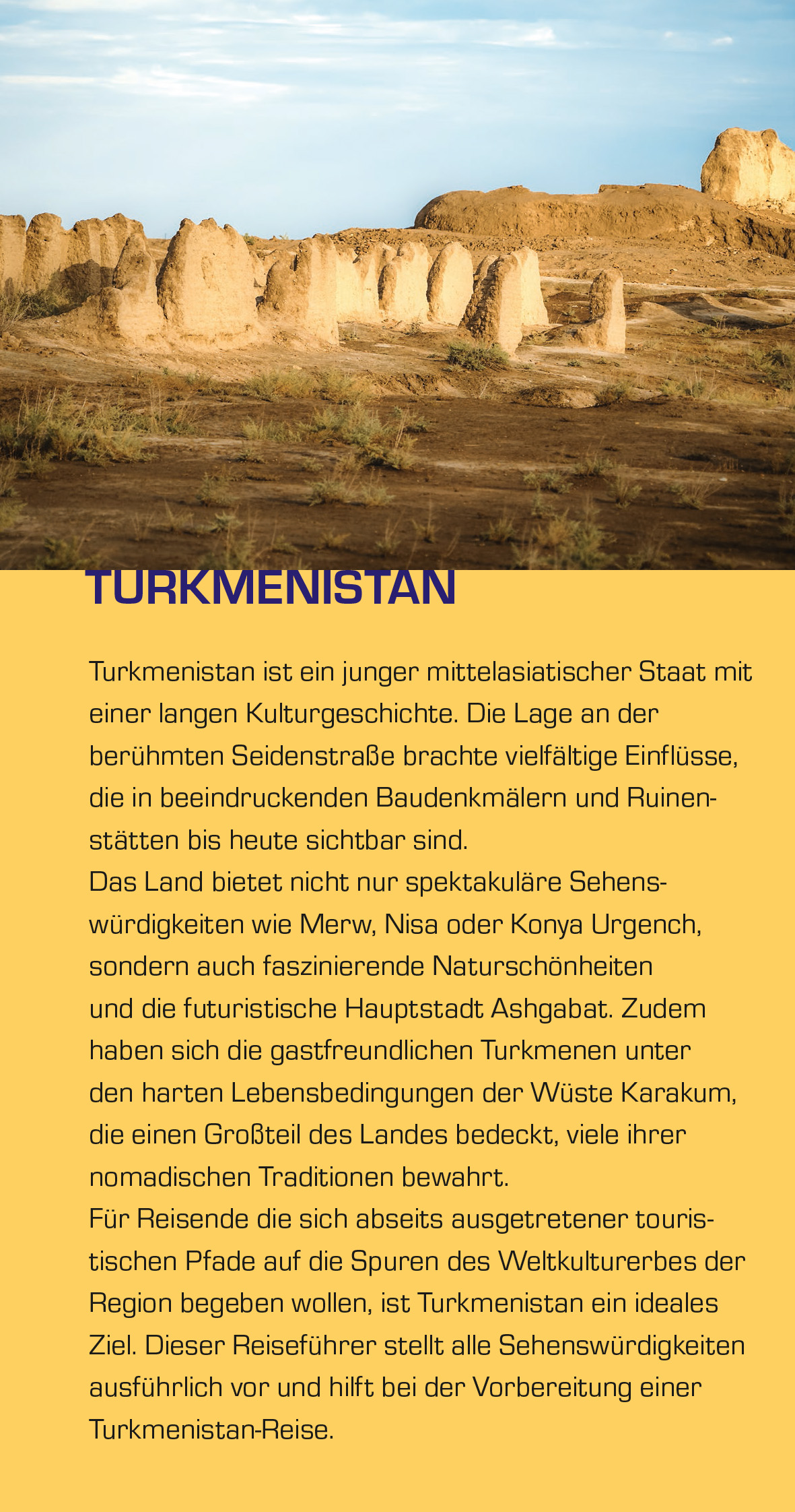 TRESCHER Reiseführer Turkmenistan
