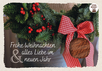 Frohe Weihnachten und alles Liebe im neuen Jahr