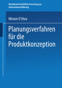 Planungsverfahren für die Produktkonzeption