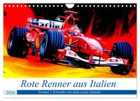 Rote Renner aus Italien (Wandkalender 2026 DIN A4 quer), CALVENDO Monatskalender
