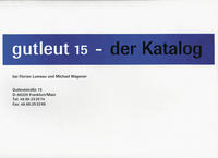 Vorderes Coverbild gutleut 15 - der Katalog