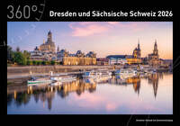 Vorderes Coverbild Dresden und Sächsische Schweiz Premiumkalender 2026