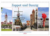 Zoppot und Danzig (Wandkalender 2025 DIN A4 quer), CALVENDO Monatskalender