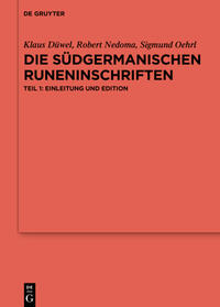 Vorderes Coverbild Die südgermanischen Runeninschriften