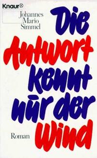 Vorderes Coverbild Die Antwort kennt nur der Wind
