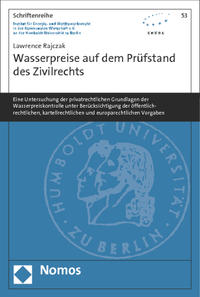 Wasserpreise auf dem Prüfstand des Zivilrechts