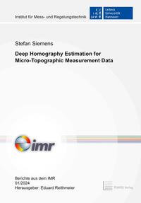 Deep Homography Estimation for Micro-Topographic Measurement Data