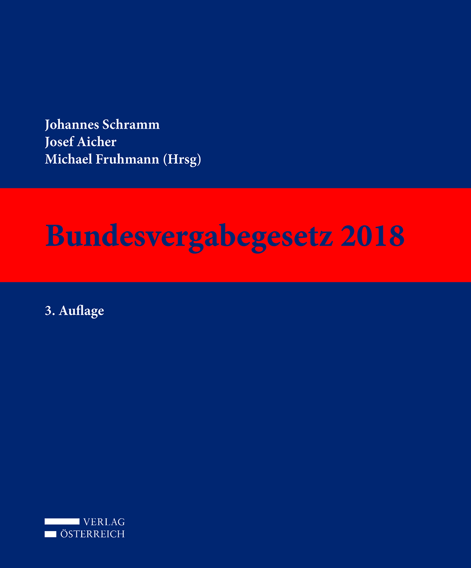 Bundesvergabegesetz 2018