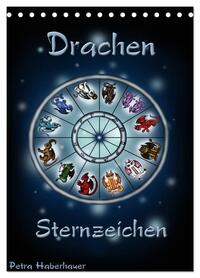Drachen-Sternzeichen (Tischkalender 2026 DIN A5 hoch), CALVENDO Monatskalender