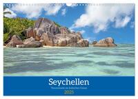 Seychellen - Trauminseln im Indischen Ozean (Wandkalender 2025 DIN A3 quer), CALVENDO Monatskalender