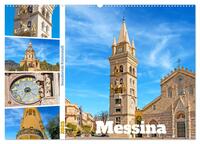 Messina - bezaubernde Küstenstadt (Wandkalender 2025 DIN A2 quer), CALVENDO Monatskalender