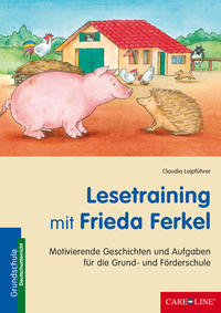 Vorderes Coverbild Lesetraining mit Frieda Ferkel