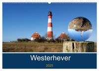 Westerhever (Wandkalender 2025 DIN A2 quer), CALVENDO Monatskalender