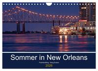Sommer in New Orleans (Wandkalender 2026 DIN A4 quer), CALVENDO Monatskalender