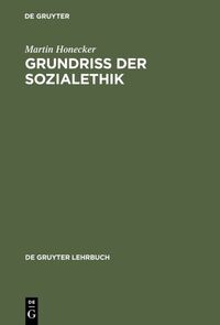 Grundriss der Sozialethik