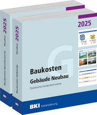 Baukosten Gebäude + Bauelemente Neubau 2025