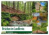 Brücken des Landkreises Sonneberg (Wandkalender 2025 DIN A4 quer), CALVENDO Monatskalender
