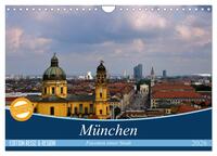 München - Facetten einer Stadt (Wandkalender 2026 DIN A4 quer), CALVENDO Monatskalender