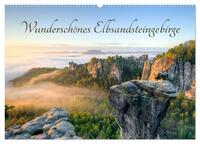 Vorderes Coverbild Wunderschönes Elbsandsteingebirge (Wandkalender 2026 DIN A2 quer), CALVENDO Monatskalender
