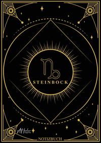 Edles Notizbuch Sternzeichen Steinbock | Designed by Alfred Herler