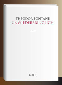 Vorderes Coverbild Unwiederbringlich