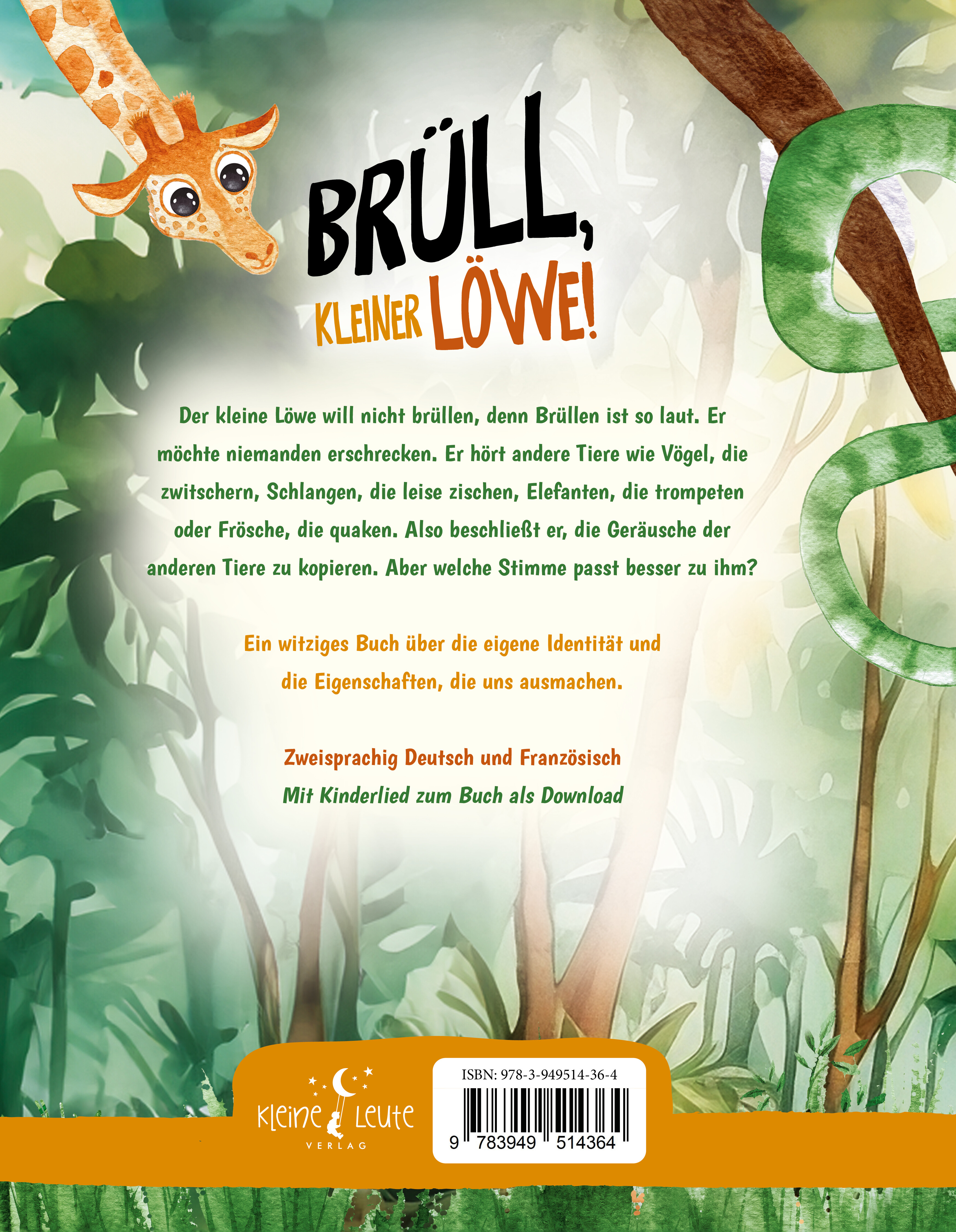 Brüll, kleiner Löwe - Rugis, petit lion