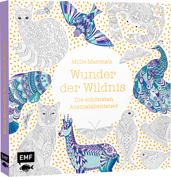 Millie Marotta's Wunder der Wildnis – Die schönsten Ausmal-Abenteuer