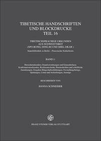 Tibetische Handschriften und Blockdrucke
