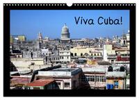 Vorderes Coverbild Viva Cuba! (Wandkalender 2026 DIN A3 quer), CALVENDO Monatskalender